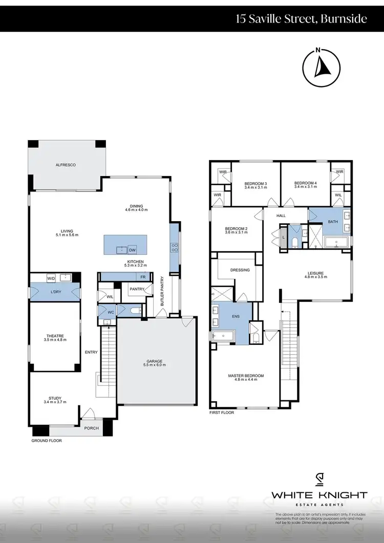 Floorplan of Homely house listing, 15 Saville Street, Burnside VIC 3023