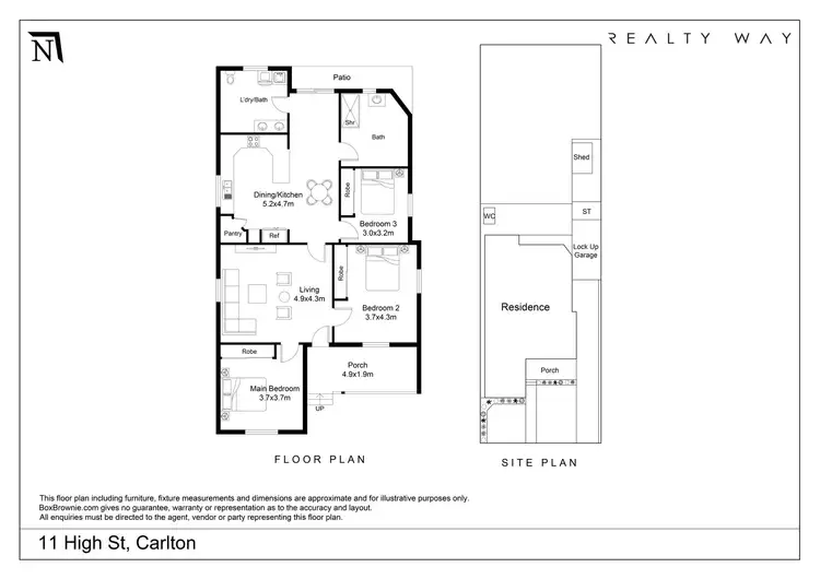Floorplan of Homely house listing, 11 High Street, Carlton NSW 2218