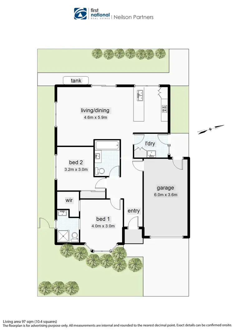 Floorplan of Homely unit listing, 1B Thomas Street, Pakenham VIC 3810