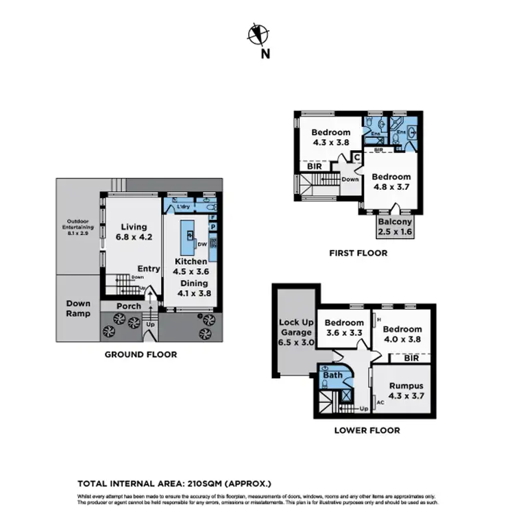 Floorplan of Homely house listing, 85 Ardmillan Road, Moonee Ponds VIC 3039