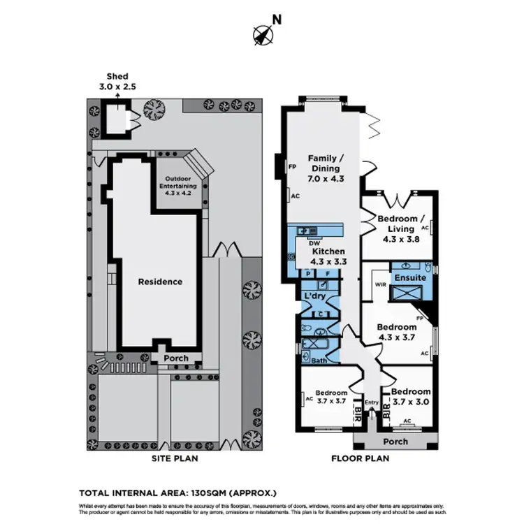 Floorplan of Homely house listing, 44 Monash Street, Ascot Vale VIC 3032