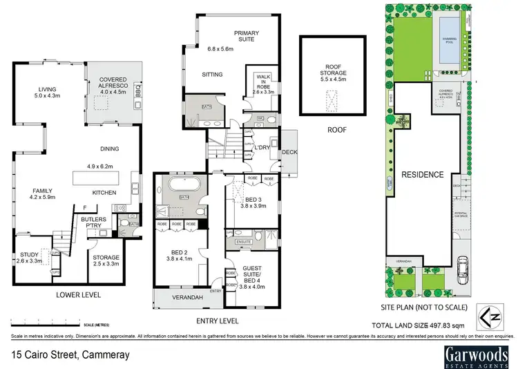 Floorplan of Homely house listing, 15 Cairo Street, Cammeray NSW 2062