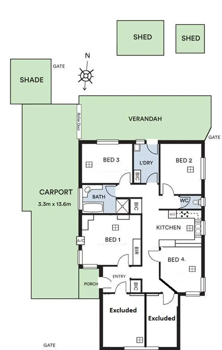 Floorplan of Homely house listing, Address available on request