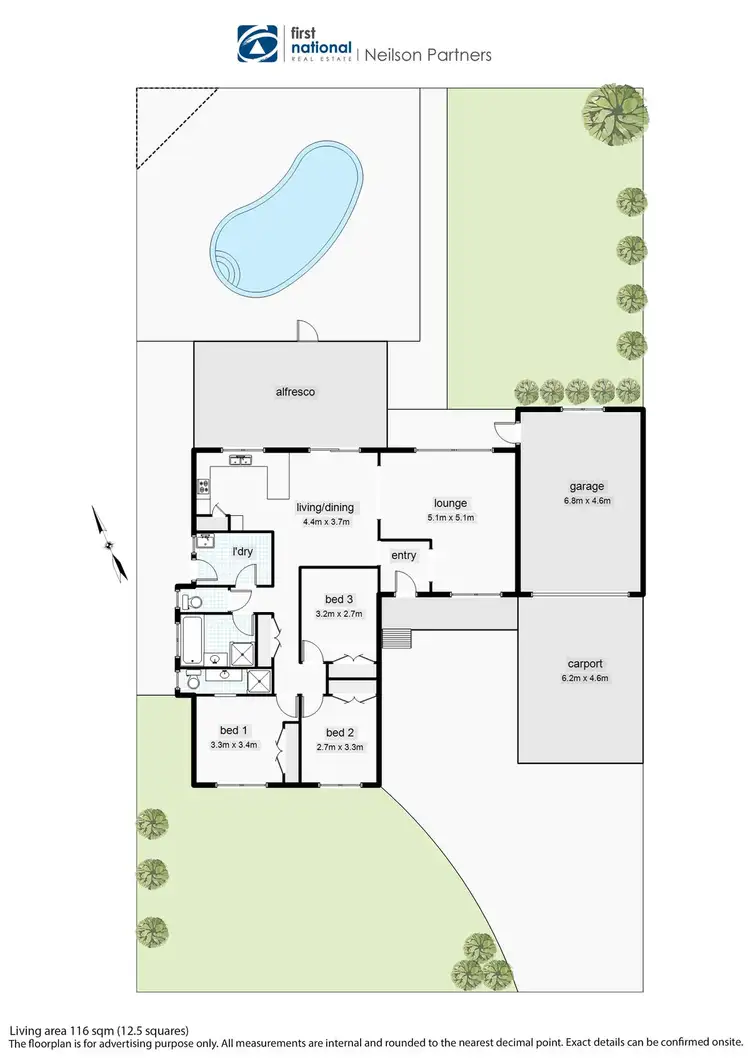 Floorplan of Homely house listing, 24 Glenburn Drive, Hallam VIC 3803