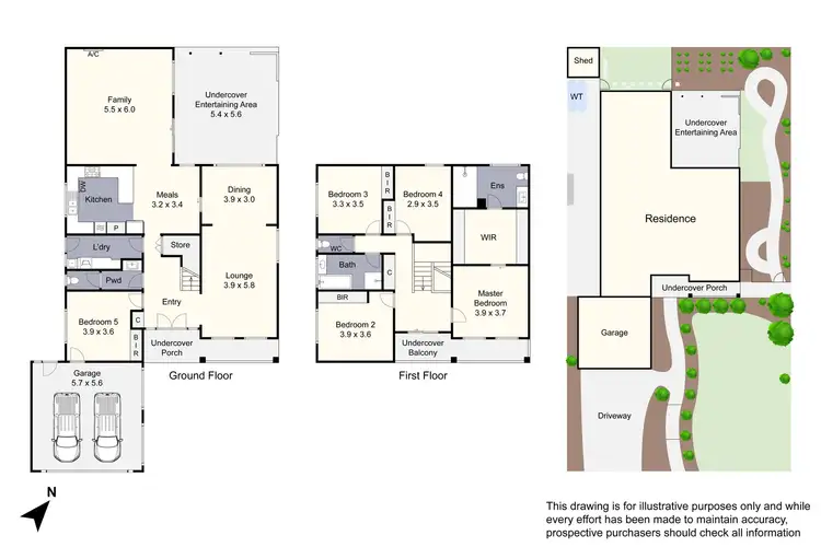 Floorplan of Homely house listing, 26 Sheraton Crescent, Ferntree Gully VIC 3156