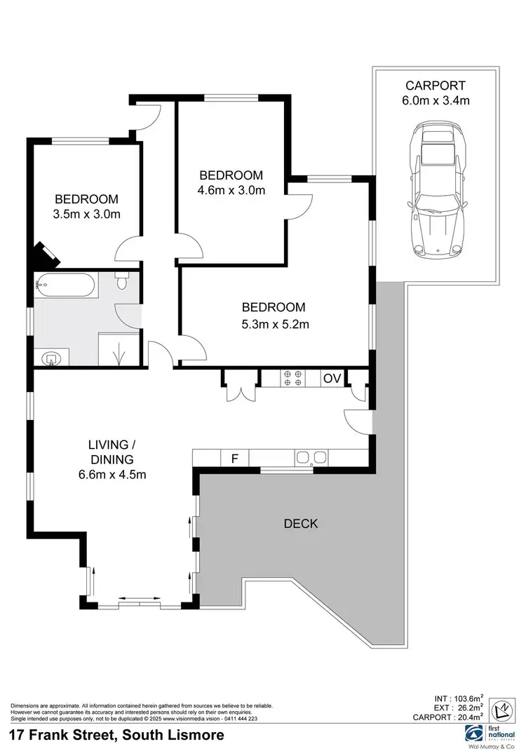 Floorplan of Homely house listing, 17 Frank Street, South Lismore NSW 2480