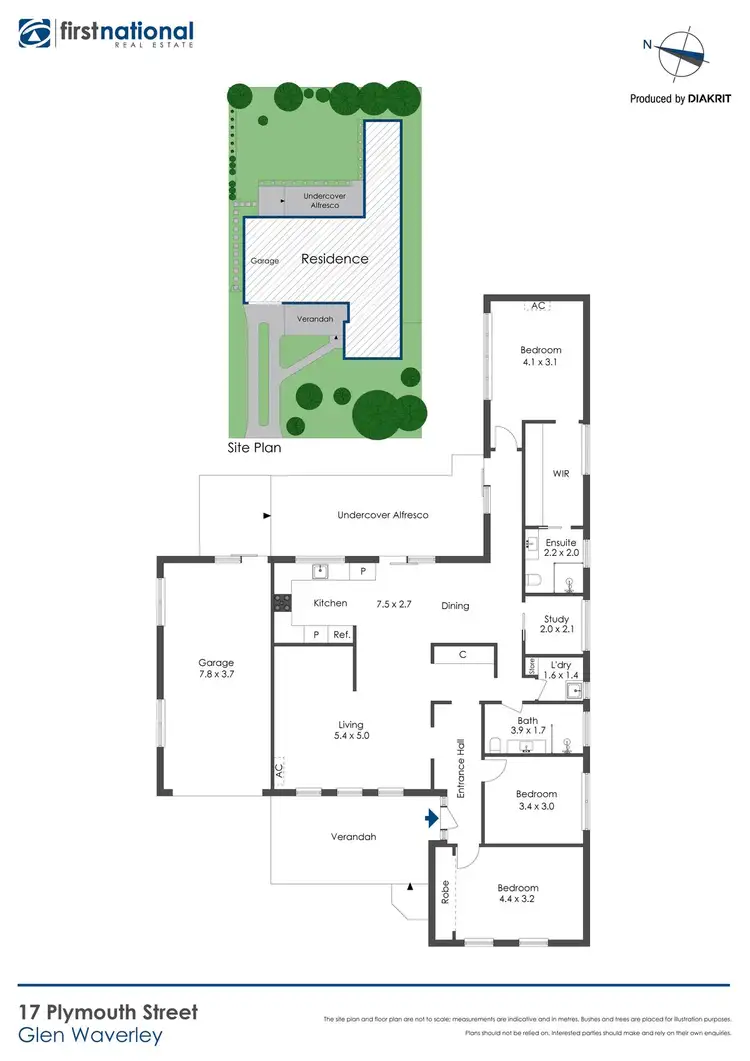 Floorplan of Homely house listing, 17 Plymouth Street, Glen Waverley VIC 3150