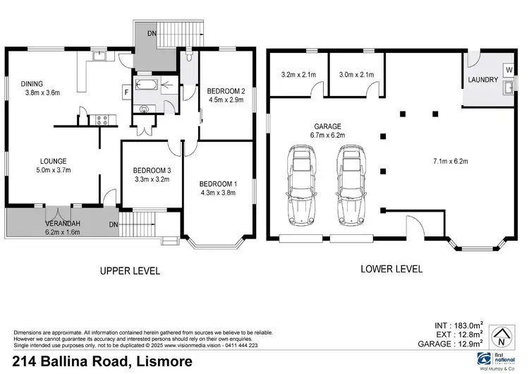 Floorplan of Homely house listing, 214 Ballina Road, Lismore NSW 2480