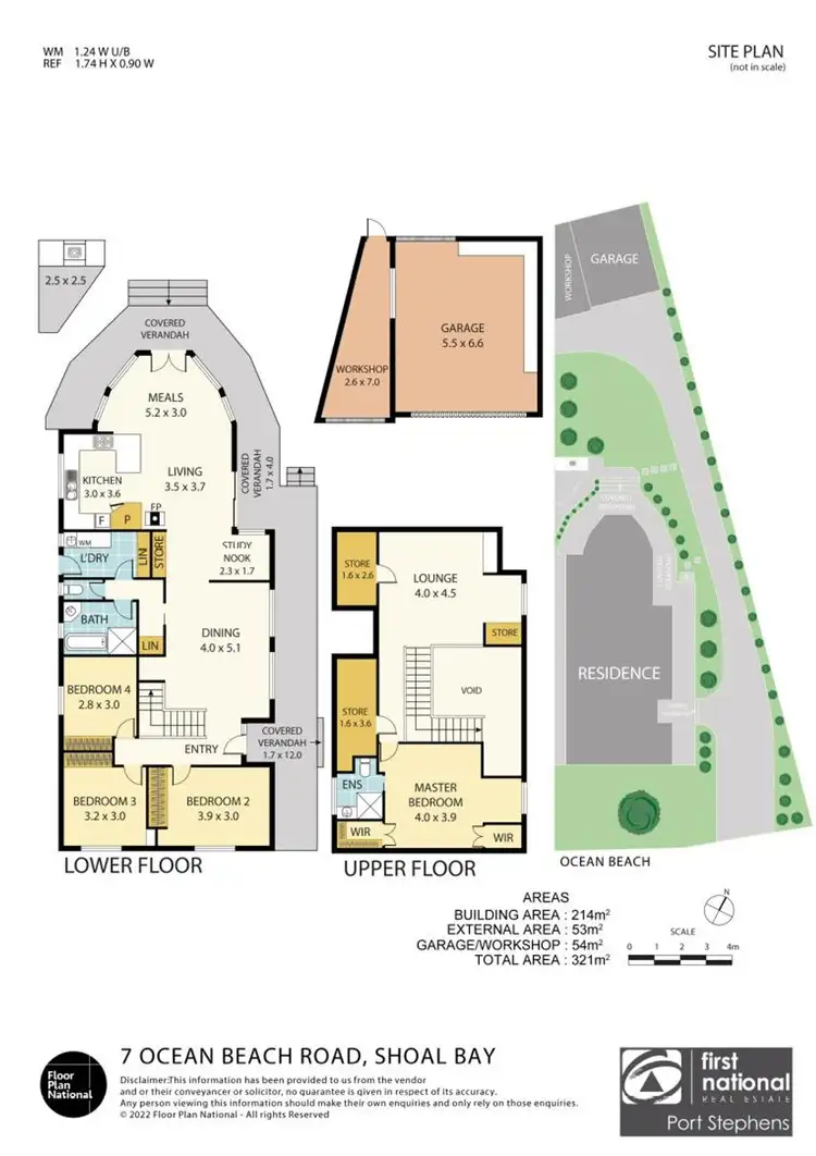 Floorplan of Homely house listing, 7 Ocean Beach Road, Shoal Bay NSW 2315