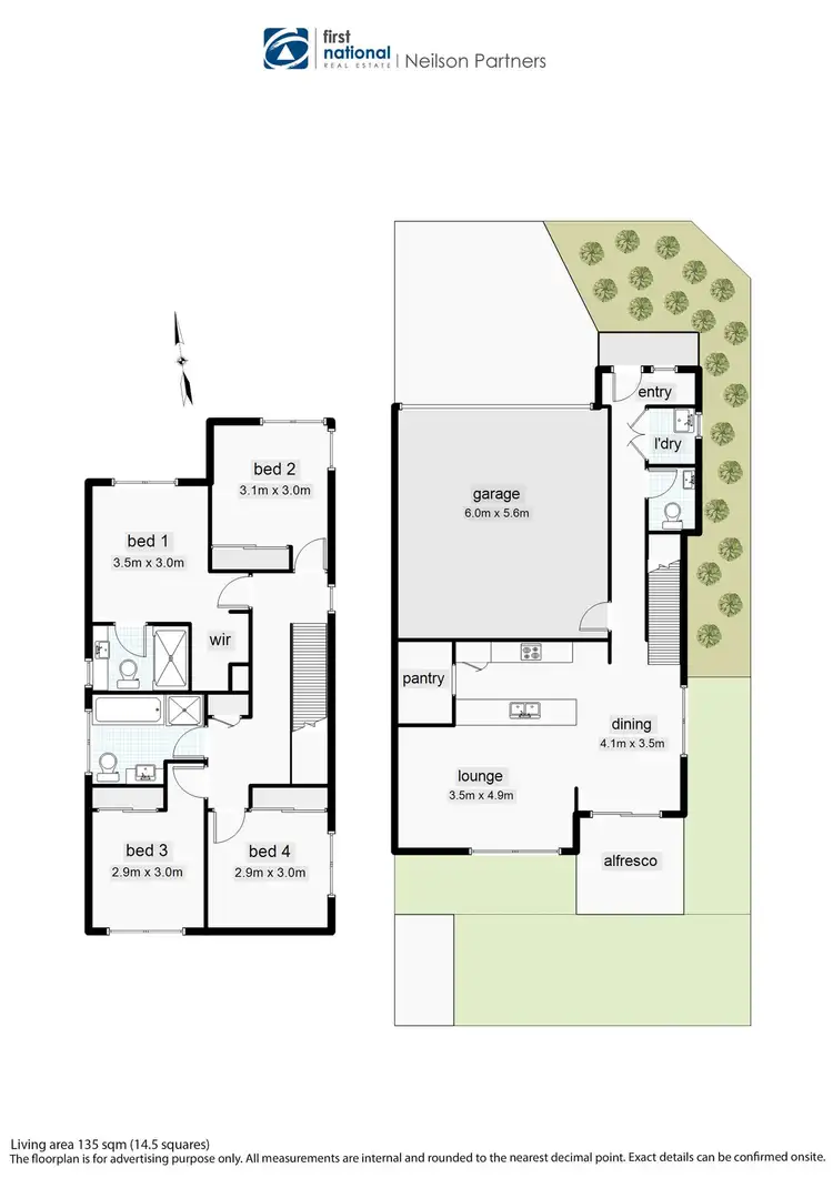 Floorplan of Homely townhouse listing, 43 Everfair Crescent, Officer VIC 3809