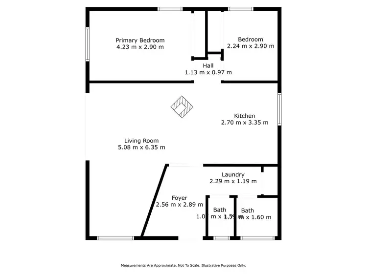 Floorplan of Homely rural property listing, 214 Speirs Road, Nurrabiel VIC 3401