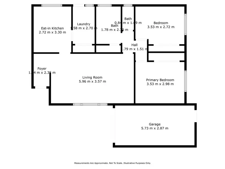 Floorplan of Homely unit listing, 3/13 Pynsent Street, Horsham VIC 3400
