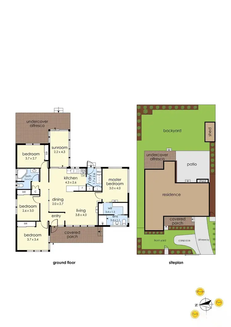 Floorplan of Homely house listing, 13 Karingal Drive, Frankston VIC 3199