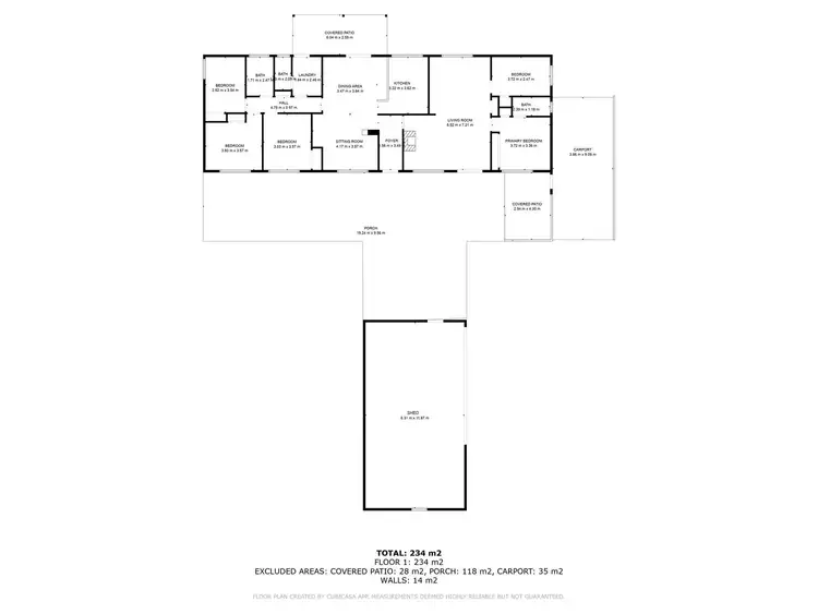 Floorplan of Homely house listing, 4484 Henty Highway, Haven VIC 3401