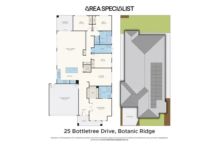 Floorplan of Homely house listing, 25 Bottletree Road, Botanic Ridge VIC 3977