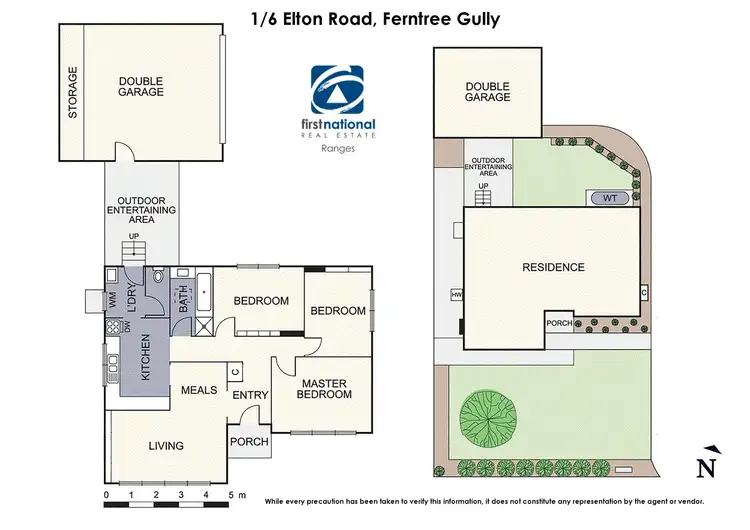 Floorplan of Homely unit listing, 1/6 Elton Road, Ferntree Gully VIC 3156