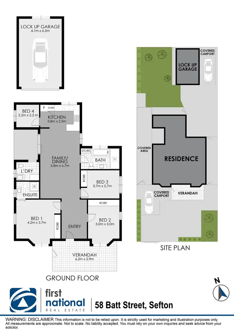 Floorplan of Homely house listing, 58 Batt Street, Sefton NSW 2162