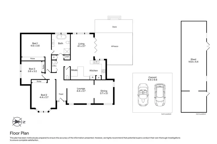 Floorplan of Homely house listing, 145 Avenue of Honour, Woodend VIC 3442