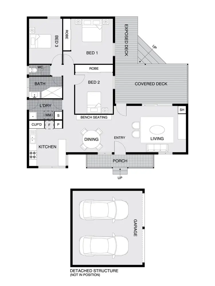 Floorplan of Homely house listing, 7 Weaver Place, Charnwood ACT 2615