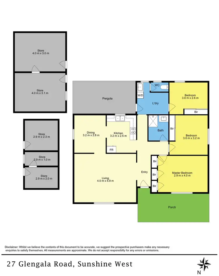 Floorplan of Homely house listing, 27 Glengala Road, Sunshine West VIC 3020