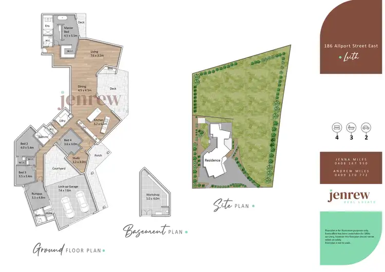 Floorplan of Homely house listing, 186 Allport Street, Leith TAS 7315