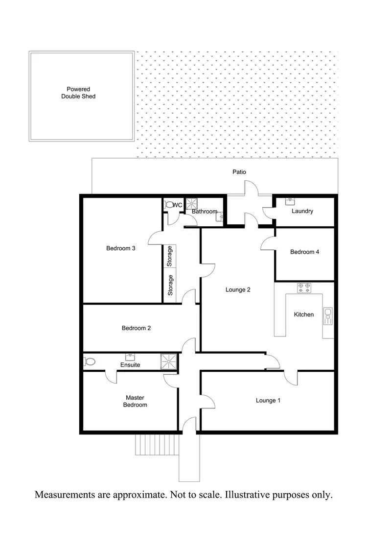 Floorplan of Homely house listing, 26 Park Road, Spencer Park WA 6330