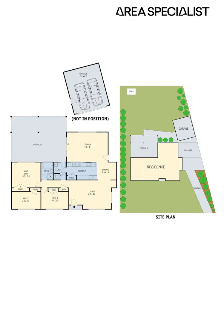 Floorplan of Homely house listing, 8 Atkins Road, Pakenham VIC 3810