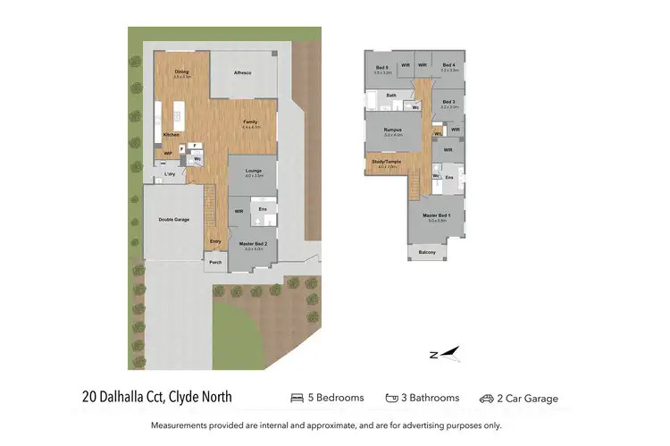 Floorplan of Homely house listing, 20 Dalhalla Circuit, Clyde North VIC 3978