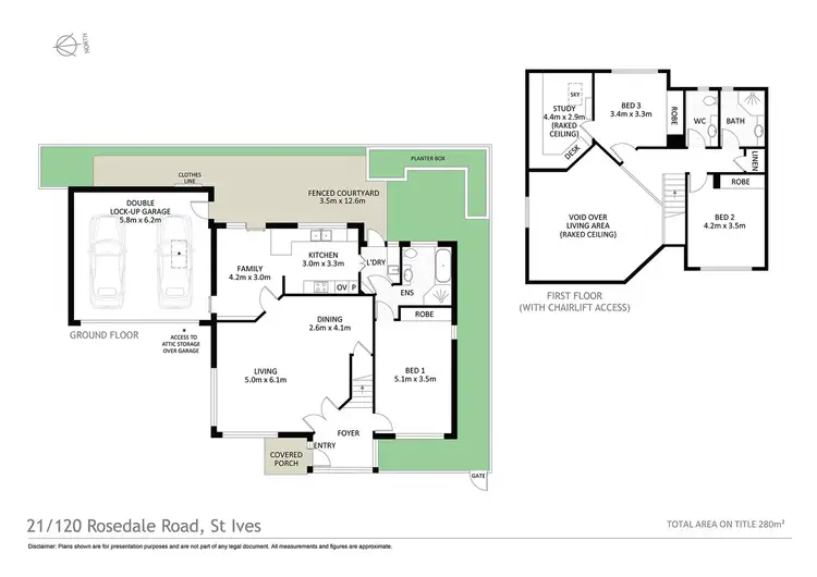 Floorplan of Homely townhouse listing, 21/120 Rosedale Road, St Ives NSW 2075