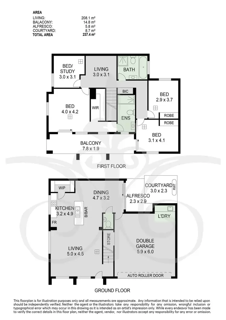 Floorplan of Homely house listing, 27 Parkindula Drive, Mount Barker SA 5251