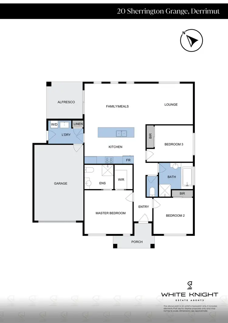 Floorplan of Homely house listing, 20 Sherrington Grange, Derrimut VIC 3026