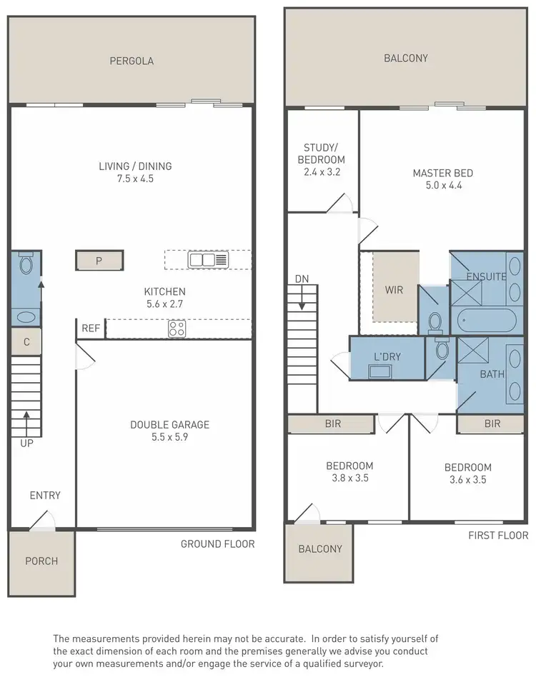 Floorplan of Homely house listing, 8/110 Sanctuary Lakes North Boulevard, Sanctuary Lakes VIC 3030