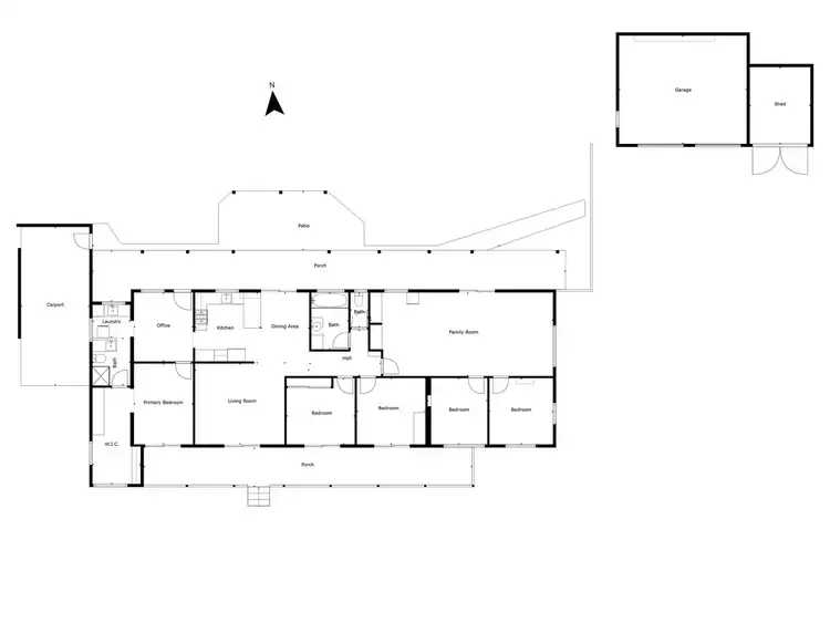 Floorplan of Homely rural property listing, 30 Conlons Road, Horton QLD 4660