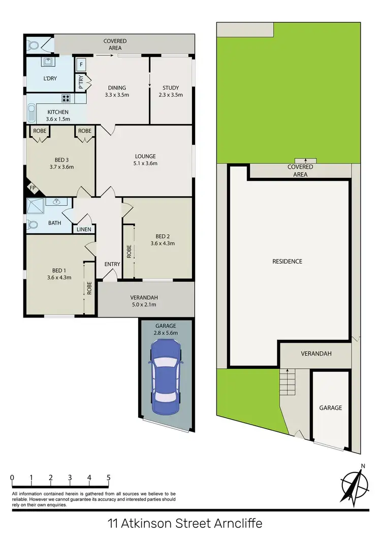 Floorplan of Homely house listing, 11 Atkinson Street, Arncliffe NSW 2205