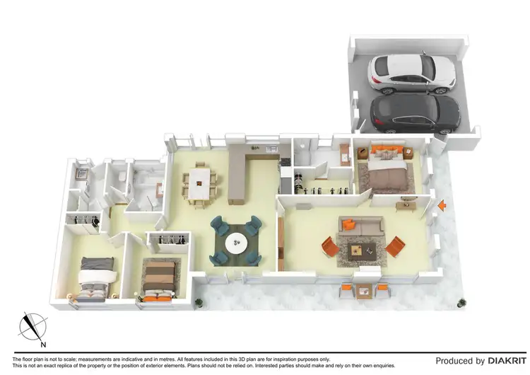 Floorplan of Homely house listing, 18 Pleasant View Court, Gisborne VIC 3437