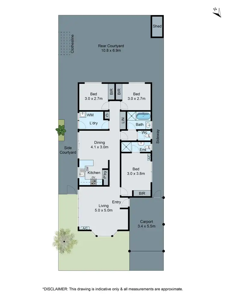 Floorplan of Homely unit listing, 8 Callistemon Avenue, Keysborough VIC 3173