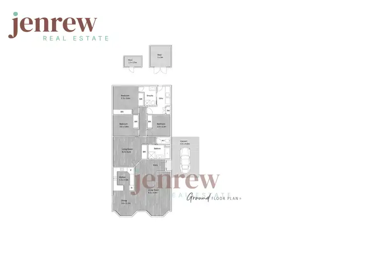 Floorplan of Homely house listing, 4 Jiloa Way, Don TAS 7310