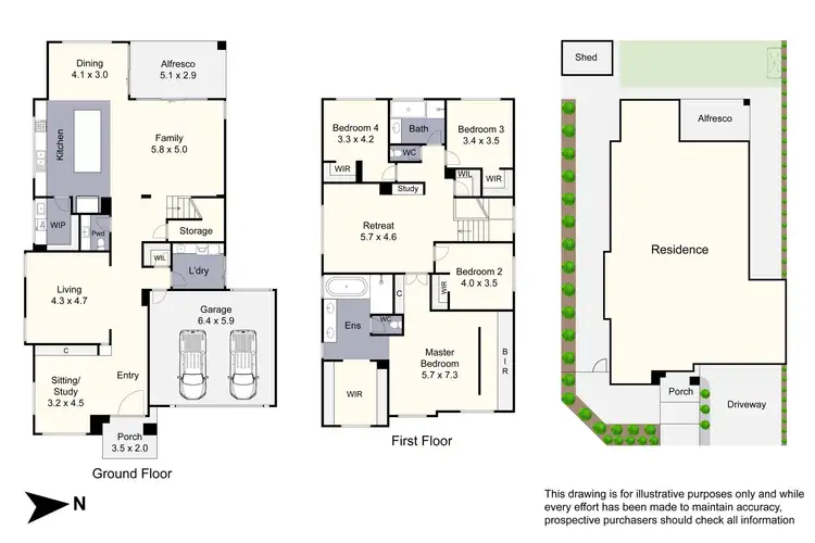 Floorplan of Homely house listing, 21 Eastbury Street, Keysborough VIC 3173