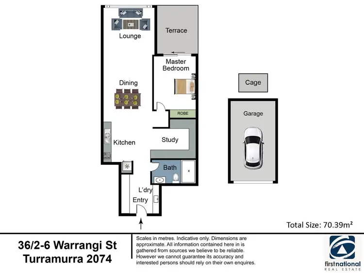 Floorplan of Homely unit listing, Address available on request