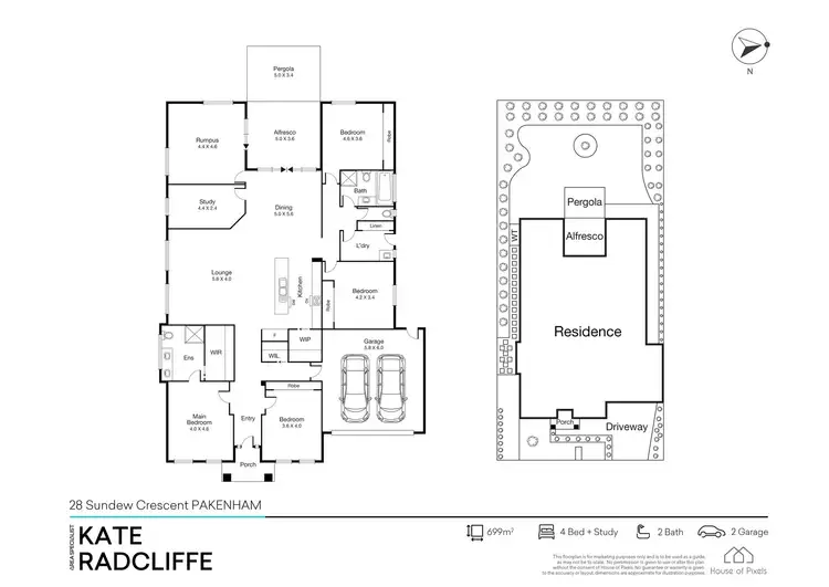 Floorplan of Homely house listing, 28 Sundew Crescent, Pakenham VIC 3810