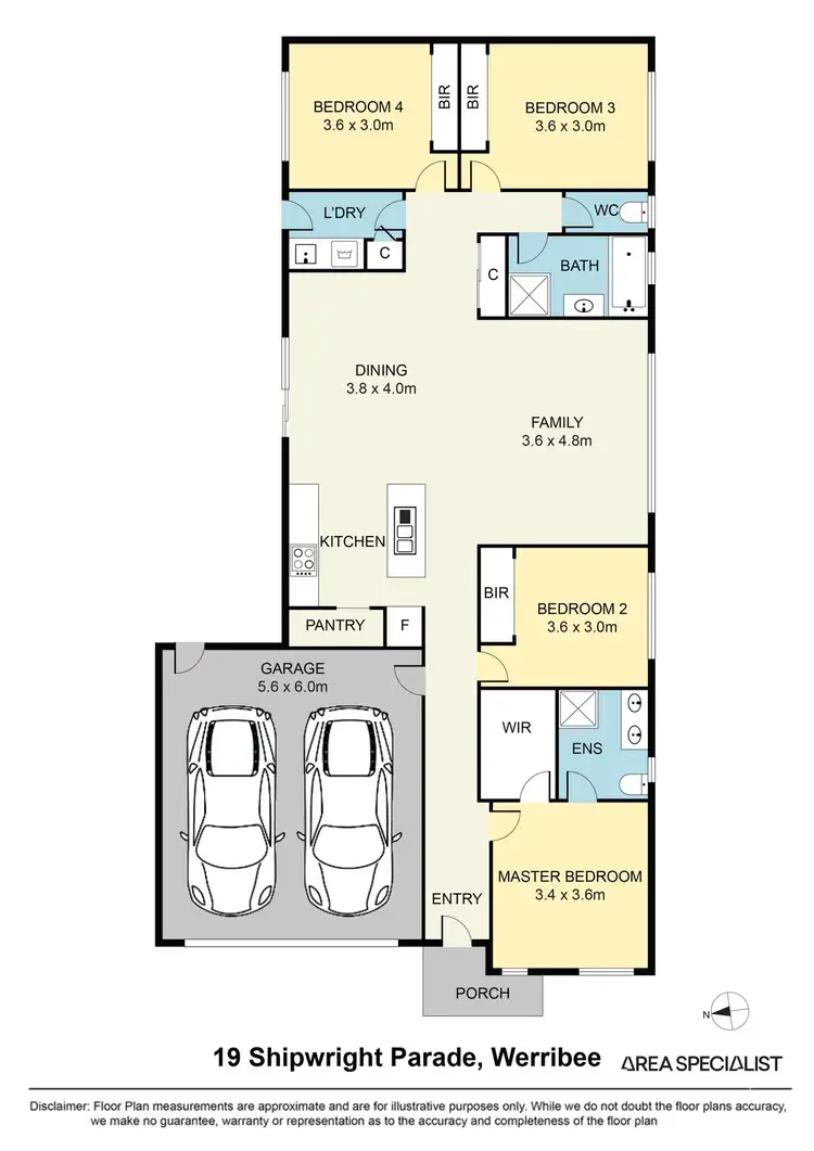 Floorplan of Homely house listing, 19 Shipwright Parade, Werribee VIC 3030