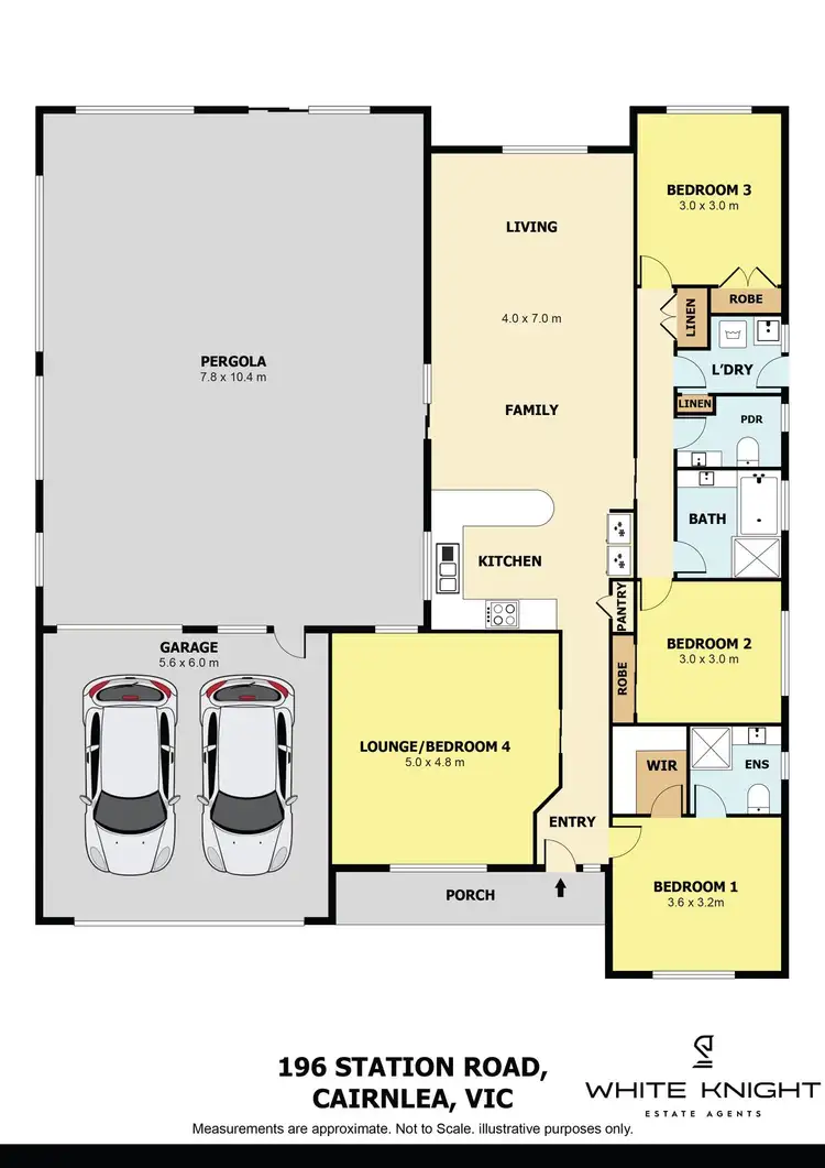 Floorplan of Homely house listing, 196 Station Road, Cairnlea VIC 3023