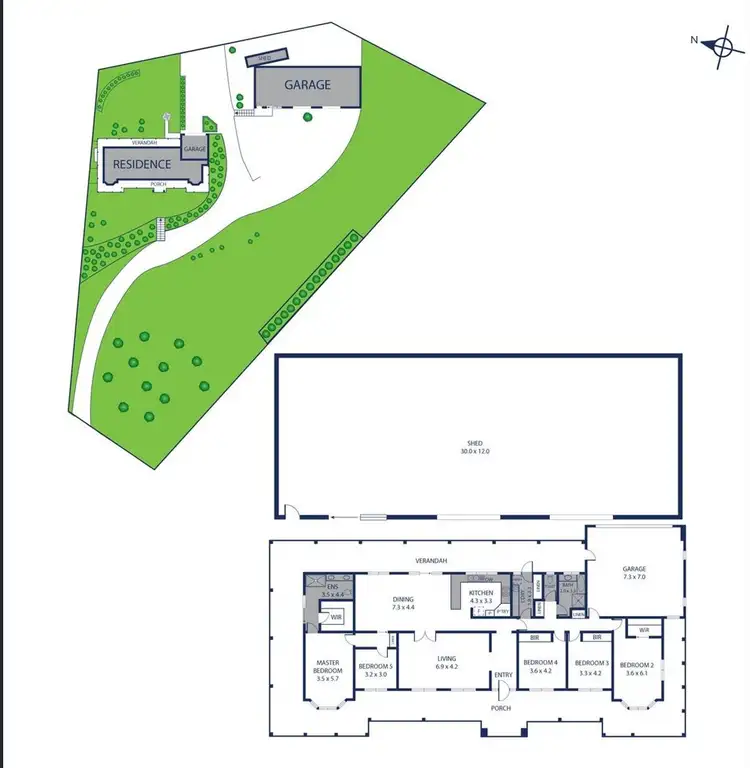 Floorplan of Homely house listing, 17 Robin Hood Way, Drouin VIC 3818