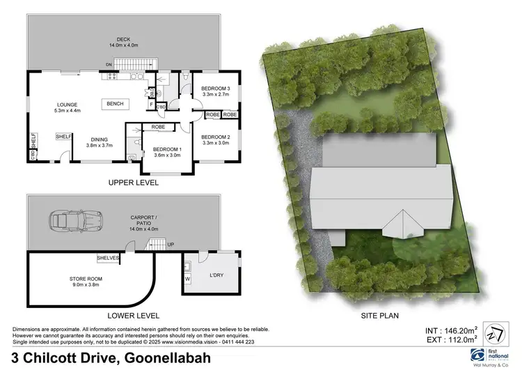 Floorplan of Homely house listing, 3 Chilcott Drive, Goonellabah NSW 2480