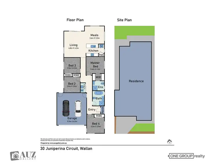 Floorplan of Homely house listing, 30 Juniperina Circuit, Wallan VIC 3756