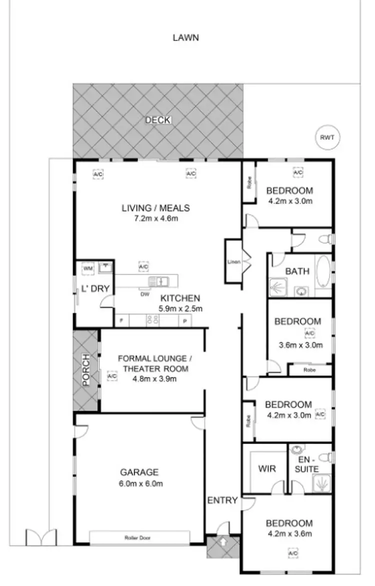 Floorplan of Homely house listing, 22 Barton Circuit, Mount Barker SA 5251
