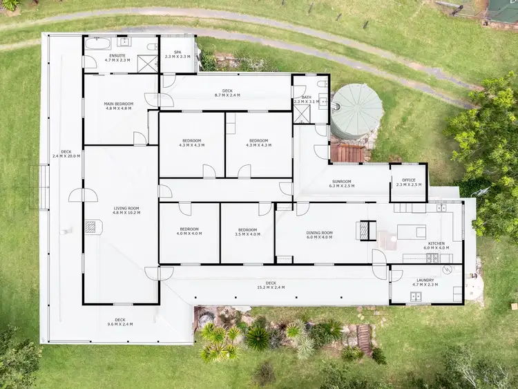 Floorplan of Homely rural property listing, 1182. Cullendore Road, Elbow Valley QLD 4370
