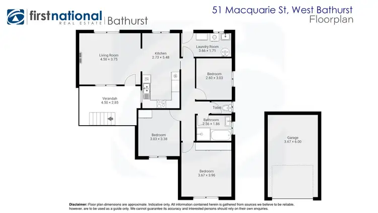 Floorplan of Homely house listing, 51 Macquarie Street, West Bathurst NSW 2795