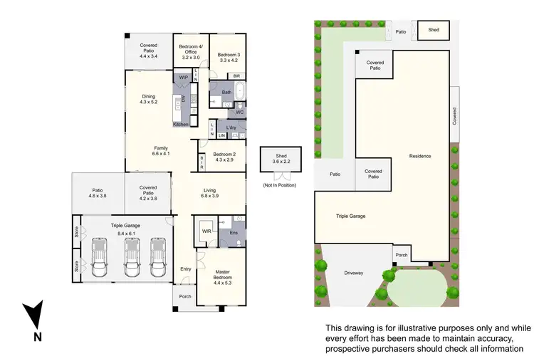Floorplan of Homely house listing, 25 Flash Dan Drive, Cranbourne East VIC 3977