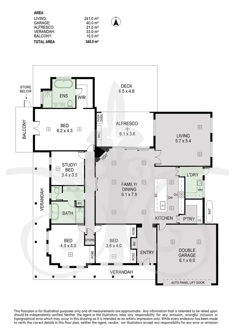 Floorplan of Homely house listing, 7 Burton Street, Mount Barker SA 5251